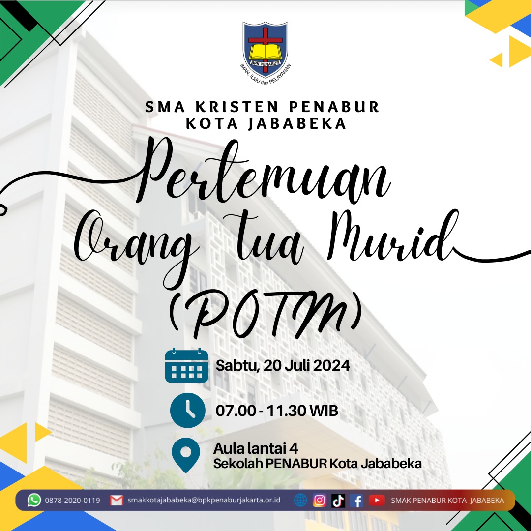 Pertemuan Orang Tua Murid (POTM) untuk kelas X TP 2024-2025