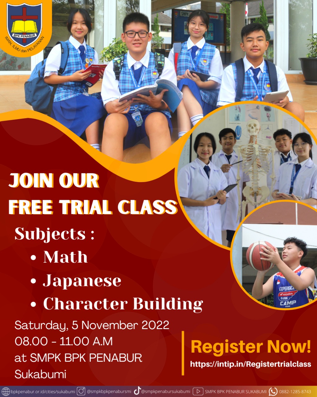 Free Trial Class SMPK