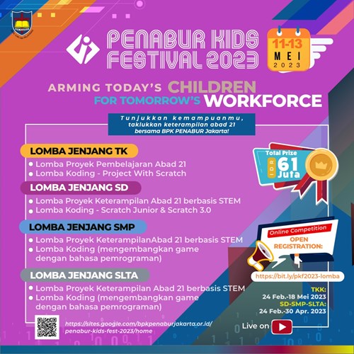 PENABUR KIDS FESTIVAL 2023