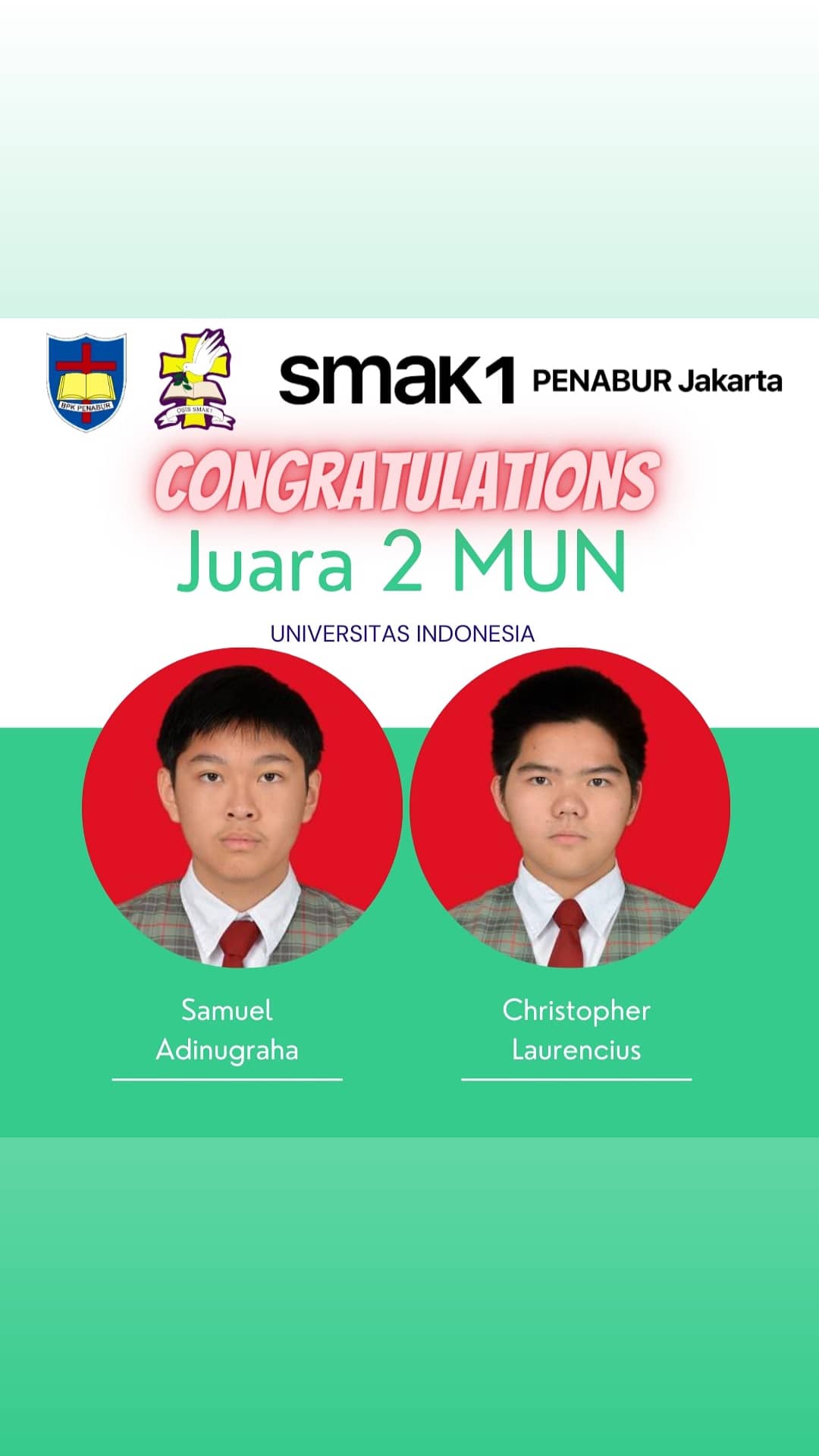Juara 2 MUN Universitas Indonesia