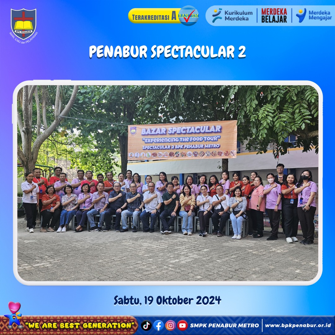 PENABUR SPECTACULAR 2 (SABTU, 19 OKTOBER 2024)