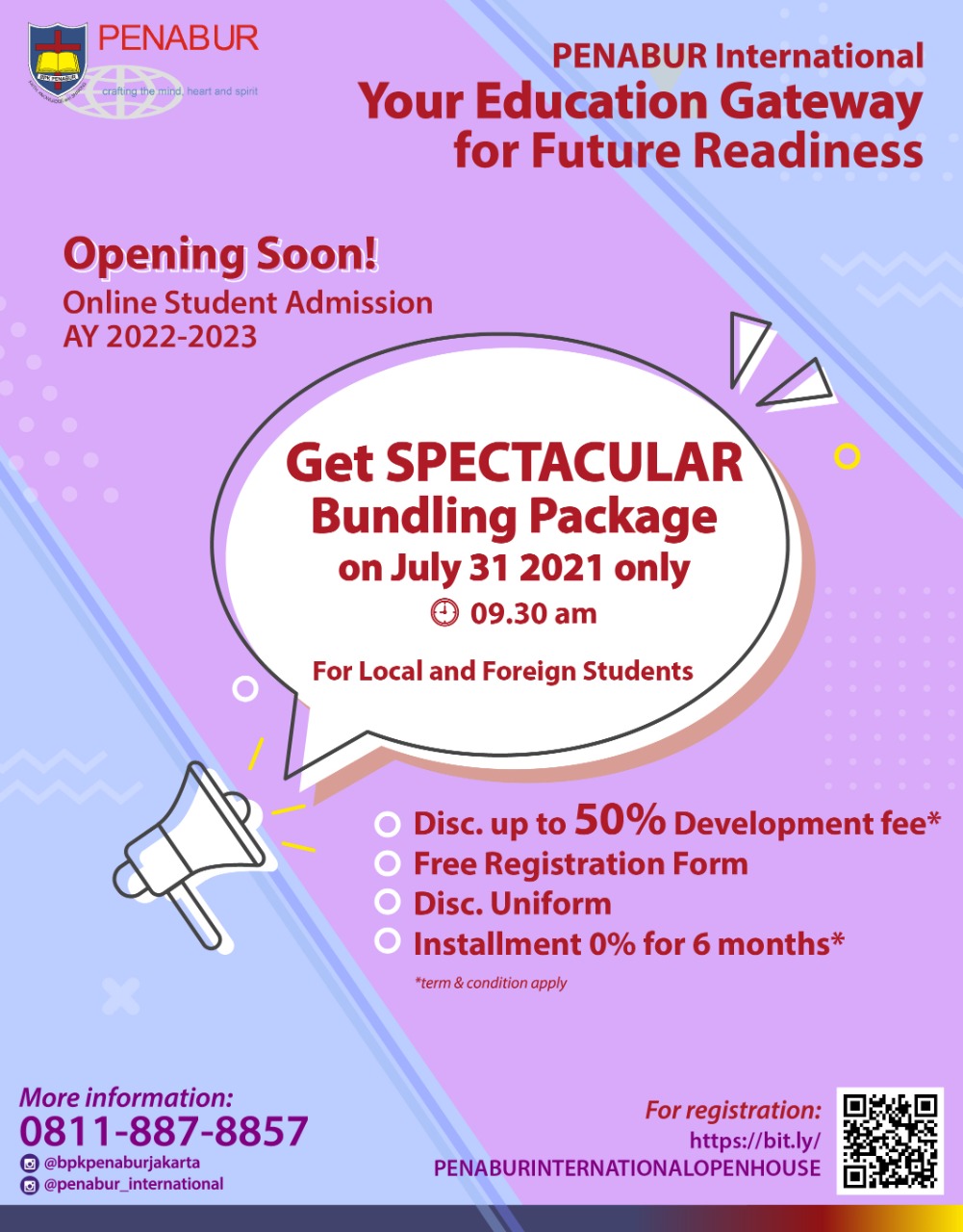 PENABUR International Admission is Open Now for Academic Year 2022-2023!