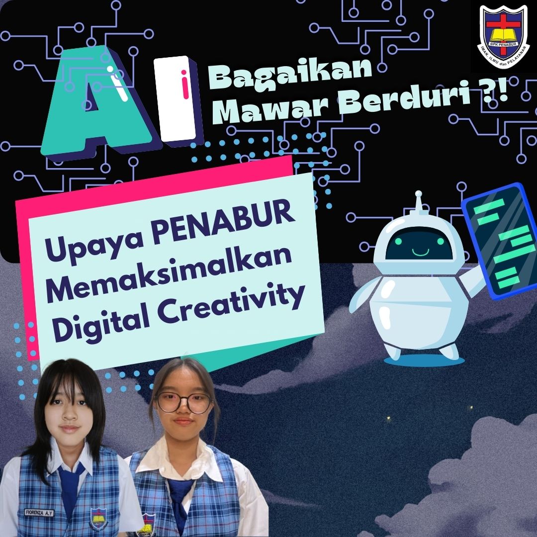 Selamat Kepada Fiorenza Angelyn Yeo dan Selena Susanto Wijaya - 7B | Juara 2 : Lomba WEB CONTENT - SMPK PENABUR
