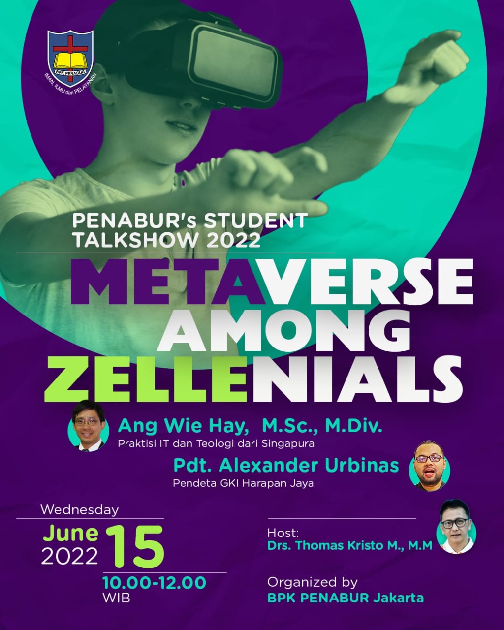 PENABUR's Student Talkshow 2022 - Metaverse Among Zellenials