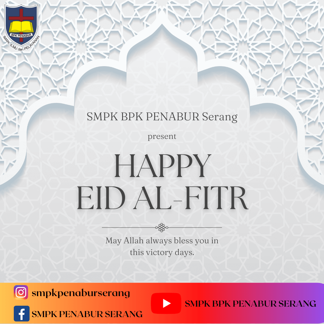 Happy Eid Al-Fitr 2023 SMPK BPK PENABUR Serang