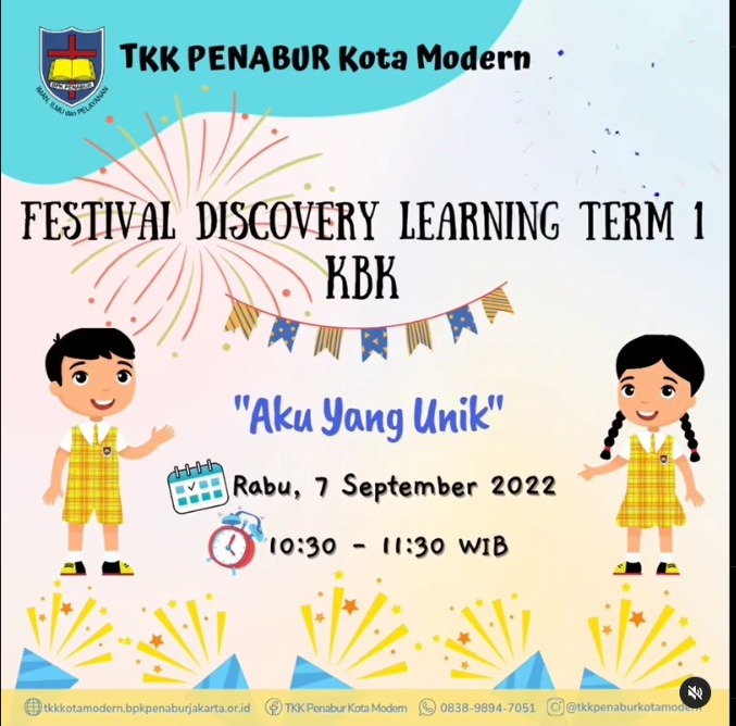 Festival Discovery Learning TERM 1 "KBK"