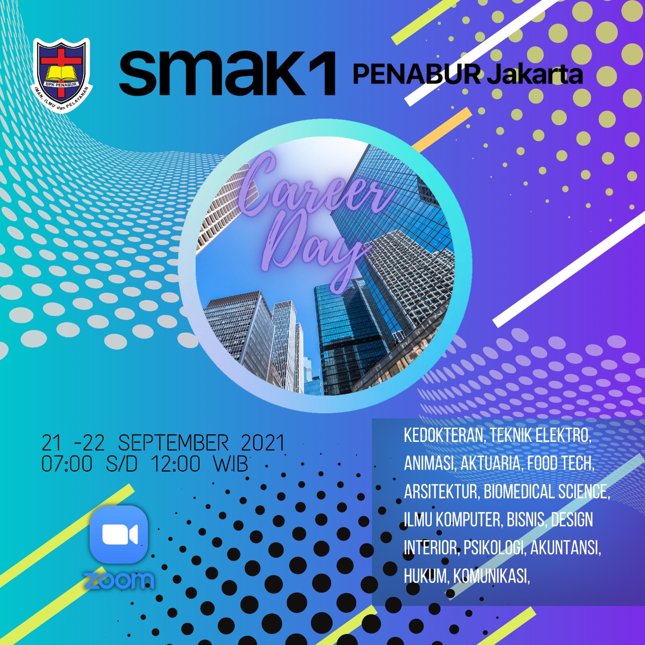 Career Day - SMAK 1 PENABUR Jakarta 2021