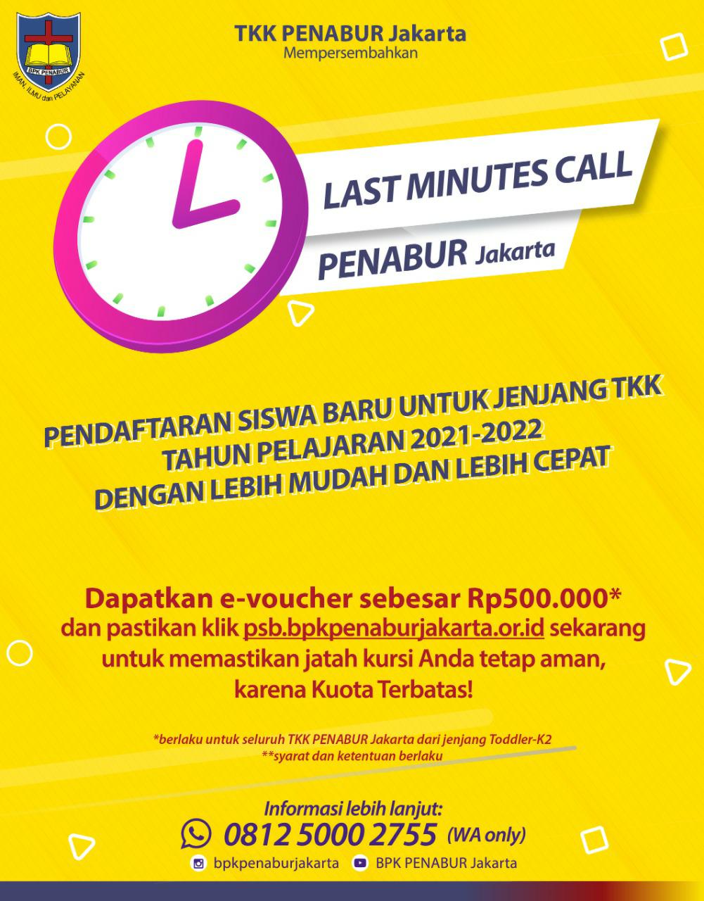 Last Minutes Call