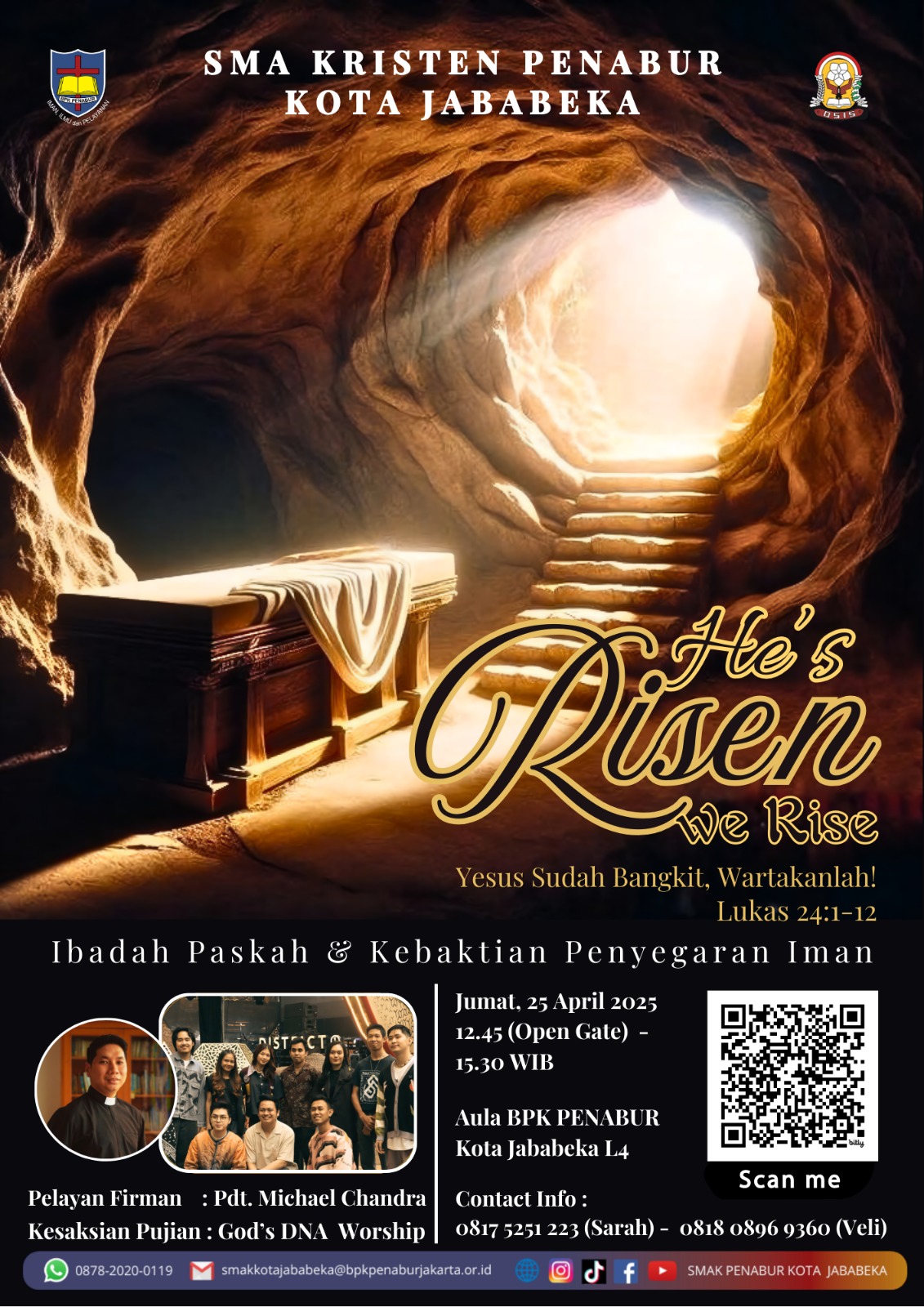Kebaktian Paskah dan Penyegaran Iman 2025