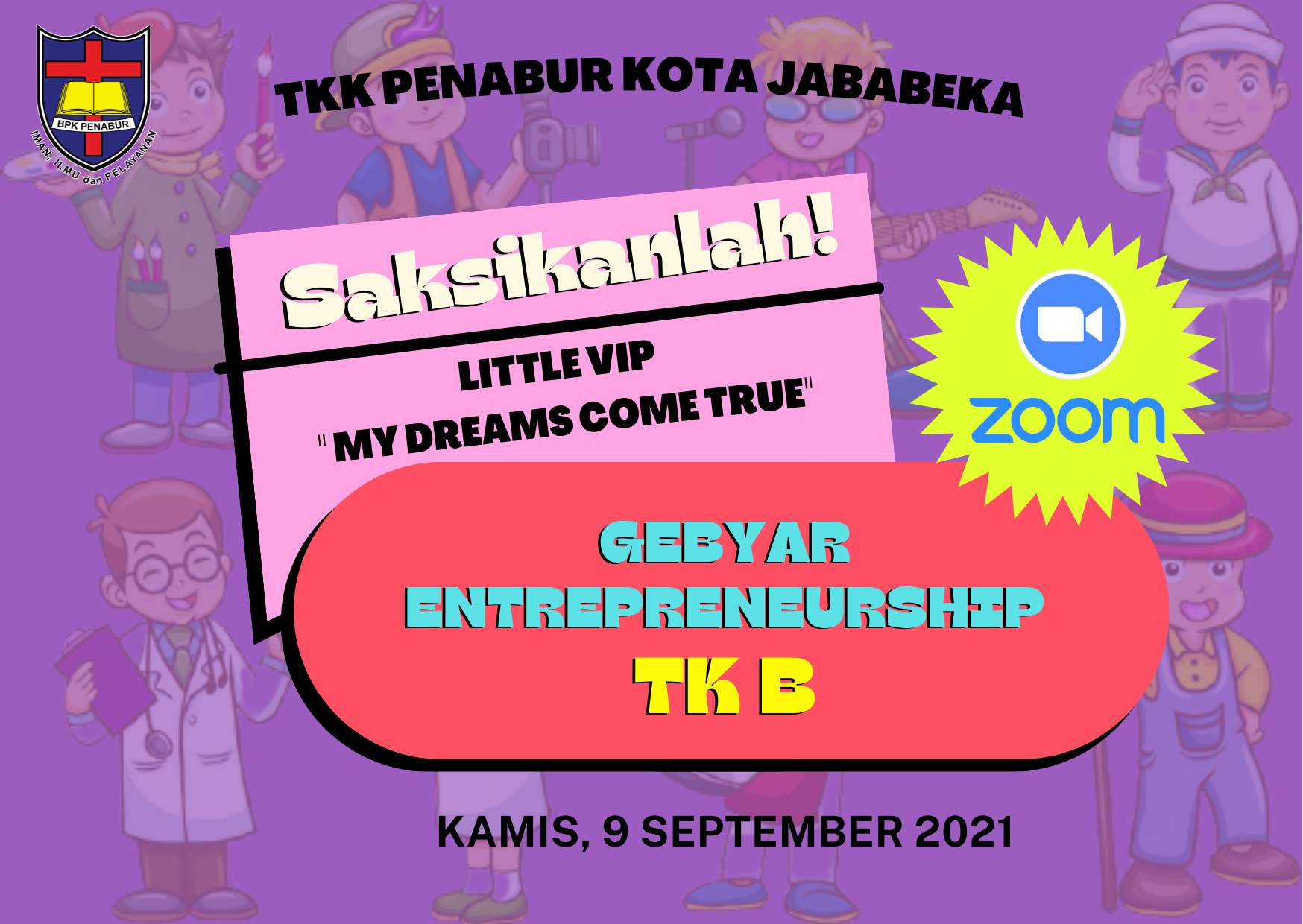 Gebyar Entrepreneurship TK B " Little VIP"