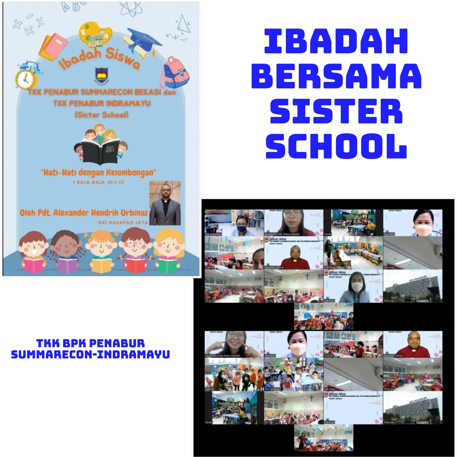Ibadah Bersama Sister School