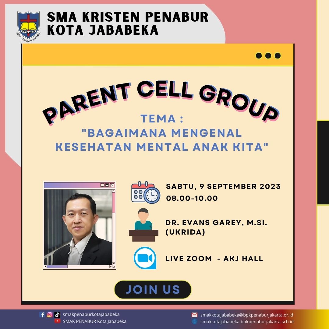 PARENT CELL GROUP (PCG) - 9 SEPTEMBER 2023