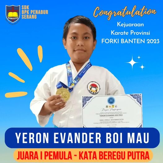 JUARA 1 PEMULA - KATA BEREGU PUTRA