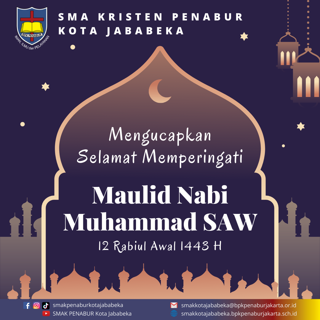 Selamat Memperingati Maulid Nabi Muhammad SAW 2021