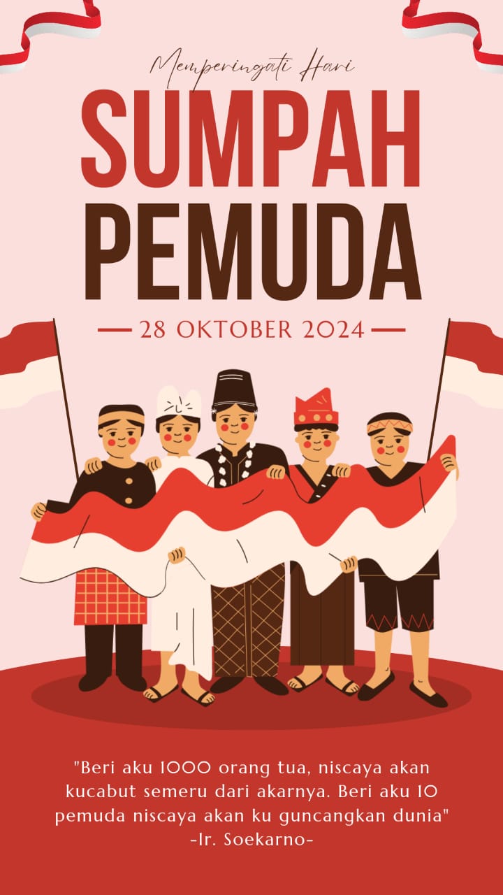 Upacara Bendera Memperingati Hari Sumpah Pemuda - 28 Oktober 2024