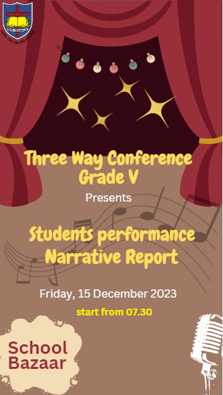 THREE WAY CONFERENCE GRADE 5