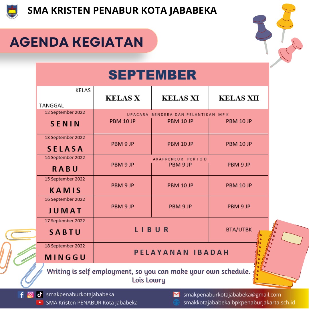 jadwal-mingguan-12-september-16-september-2022