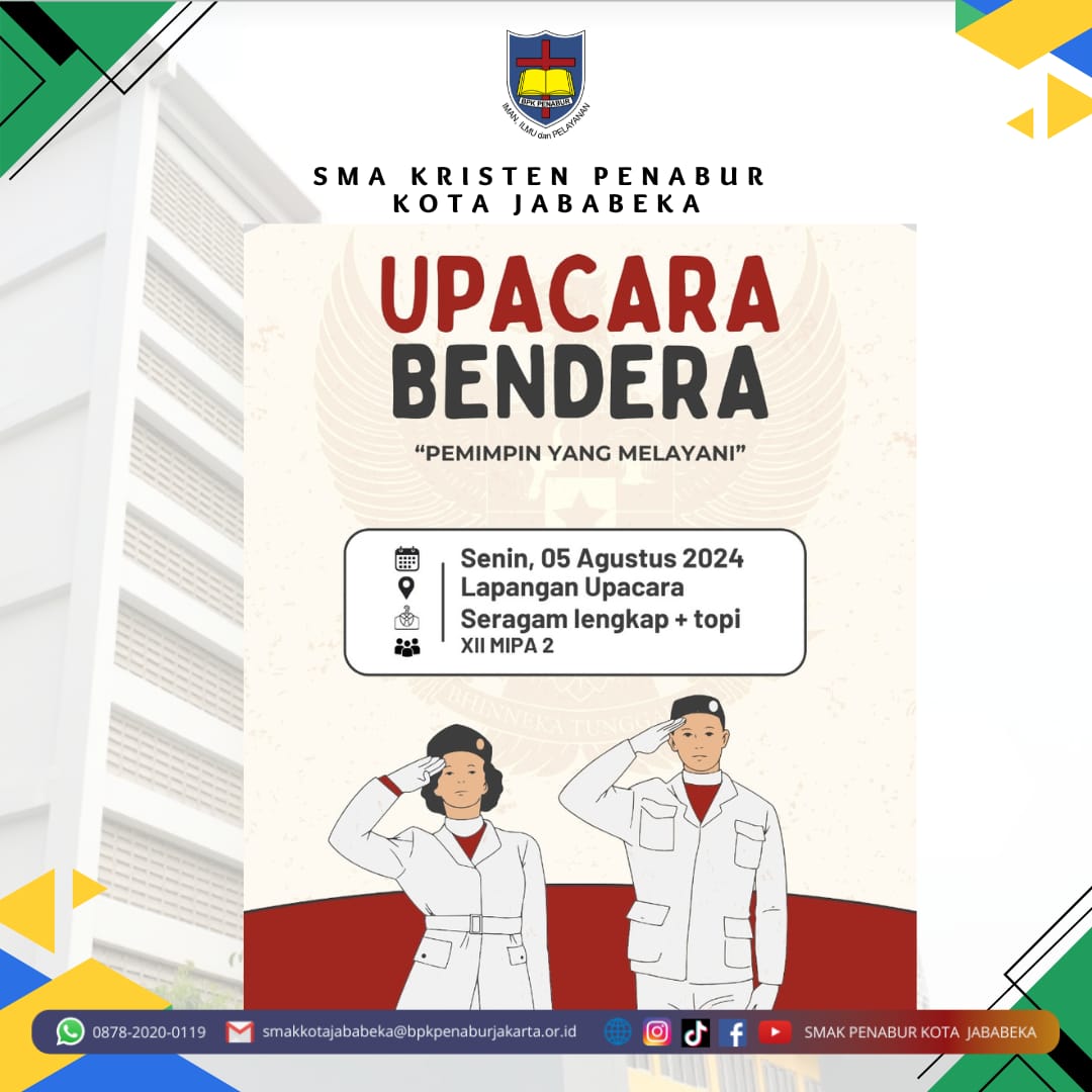 Upacara Bendera dan Pelantikan MPK 2024/2025