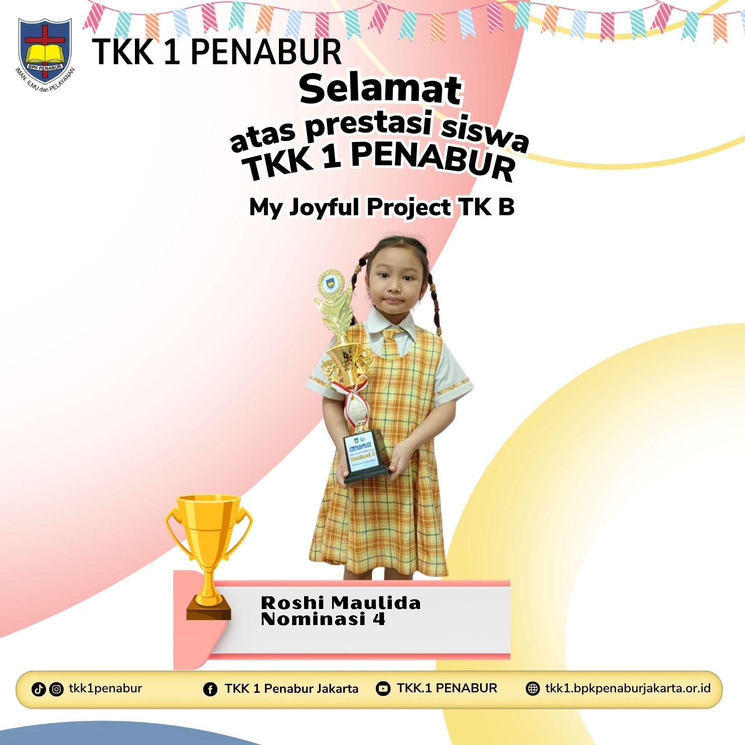 PENABUR KIDS FESTIVAL Jenjang TKK PENABUR Jakarta "My Joyful Project TK B"