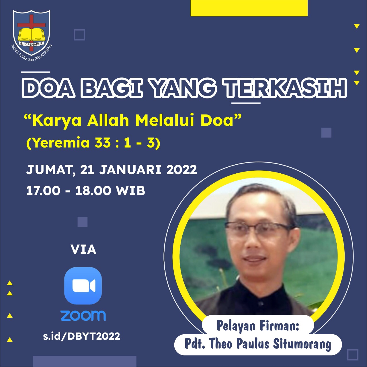 DOA BAGI YANG TERKASIH "KARYA ALLAH MELALUI DOA"