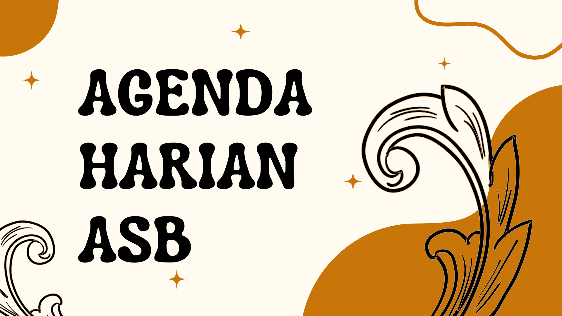 AGENDA HARIAN ASB - 14 OKTOBER 2024