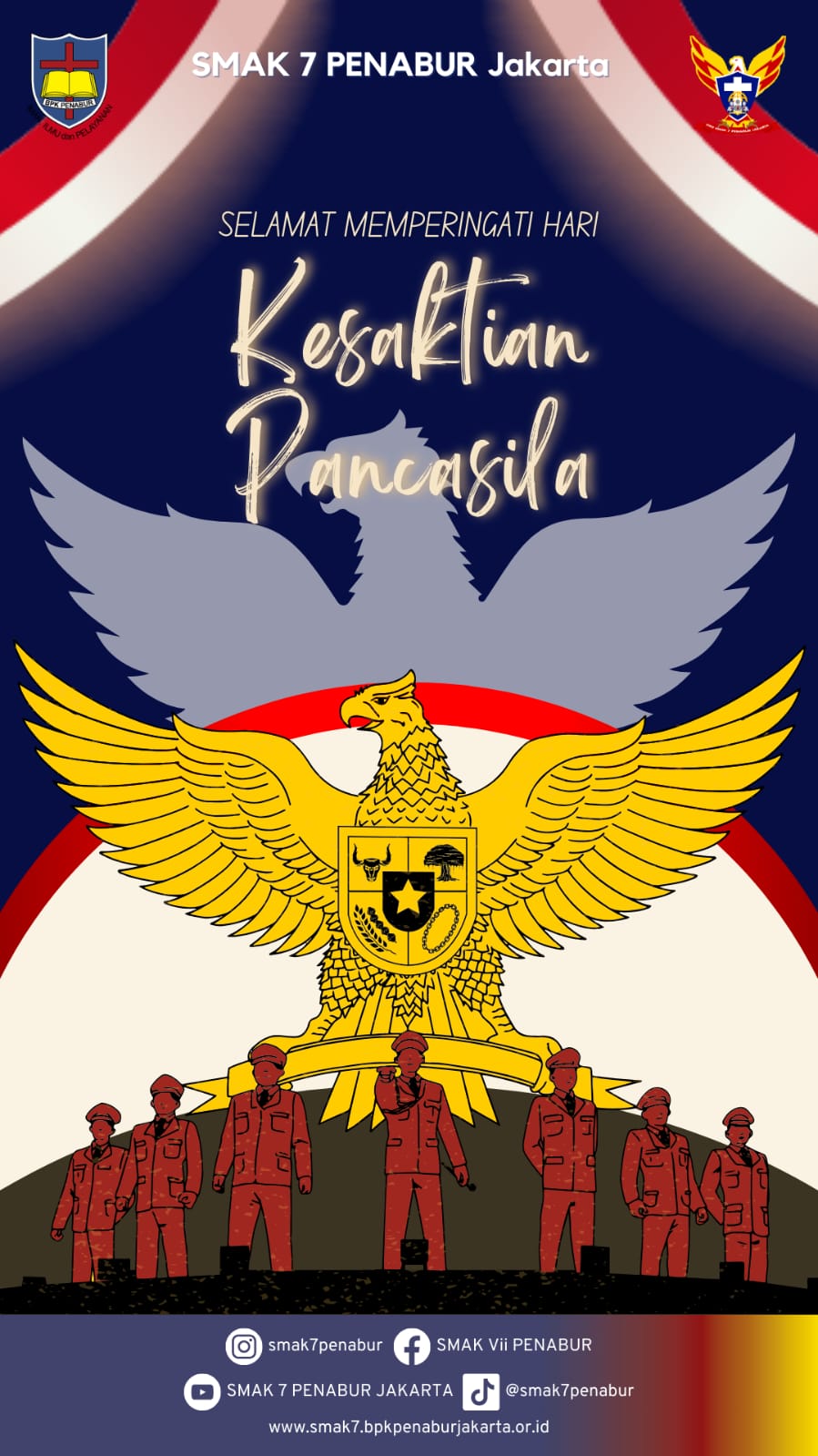 SELAMAT MEMPERINGATI HARI KESAKTIAN PANCASILA