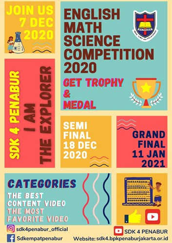 Brace yourself for an exciting scientific project: EMS (English Math Science) Corner 2020! - Let's explore and challenge your knowledge in English, Math, and Science and aim to be the BEST!