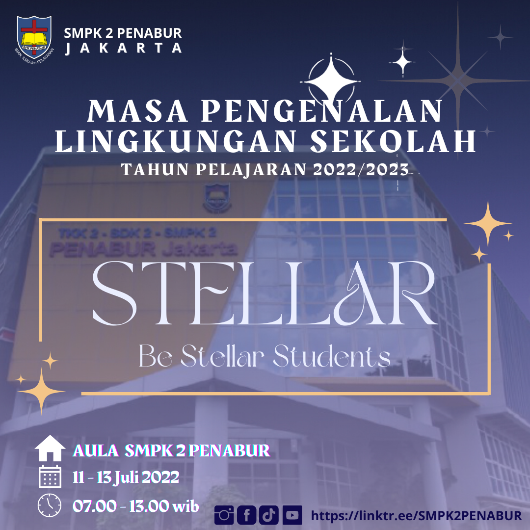 MPLS SMPK 2 PENABUR - Be Stellar Students
