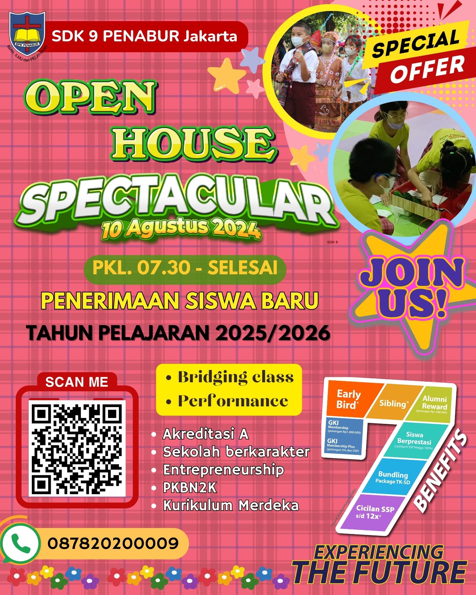 Open House SDK 9 PENABUR Jakarta