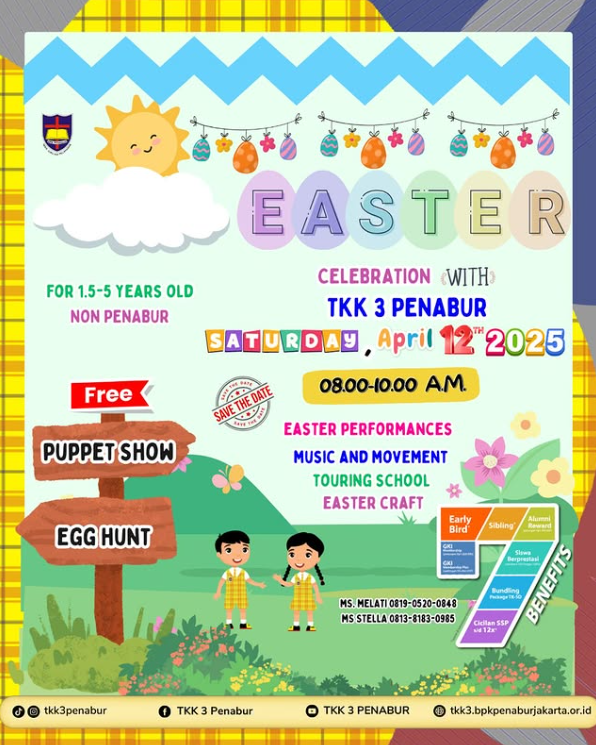 Easter Celebration with TKK 3 PENABUR