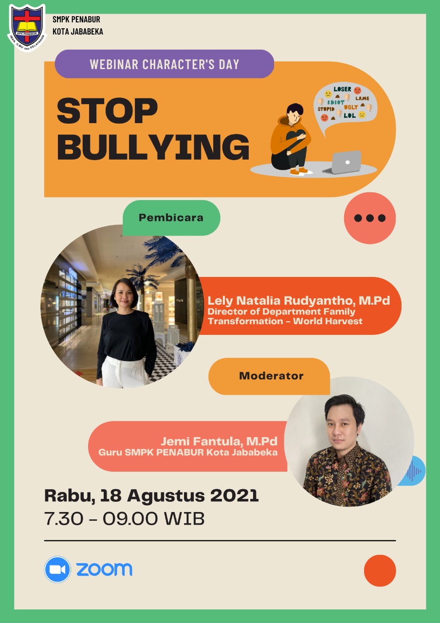 Webinar Character's Day "Stop Bullying"