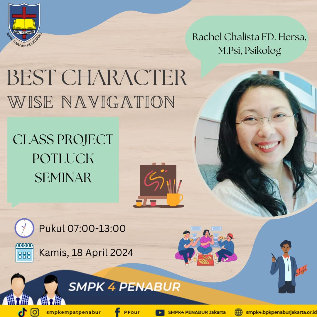 Best Character for Grade 7, 8 & 9 : "Wise Navigation"