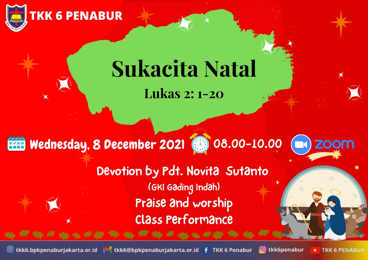 TKK 6 PENABUR Christmas Celebration 2021