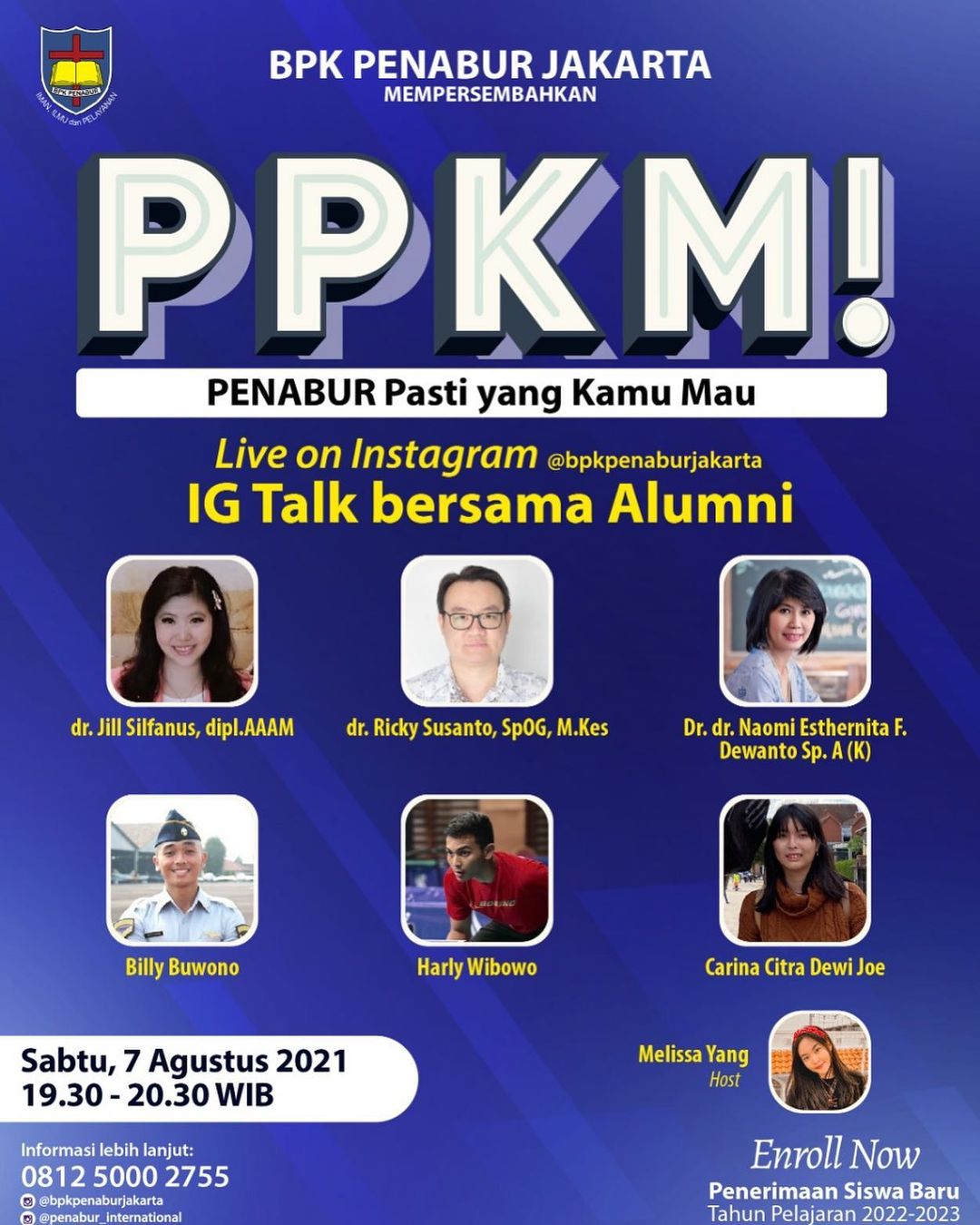 PENABUR Pasti Kamu Mau #PPKM - IG Talk bersama Alumni BPK PENABUR Jakarta