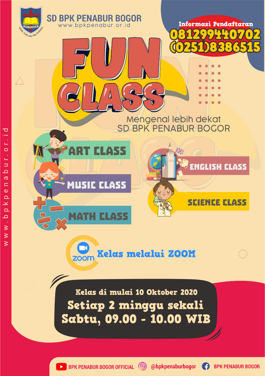 FUN CLASS - Mengenal lebih dekat SD BPK PENABUR Bogor