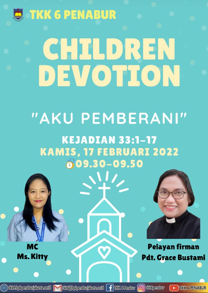 Children Devotion - 17 Februari 2022