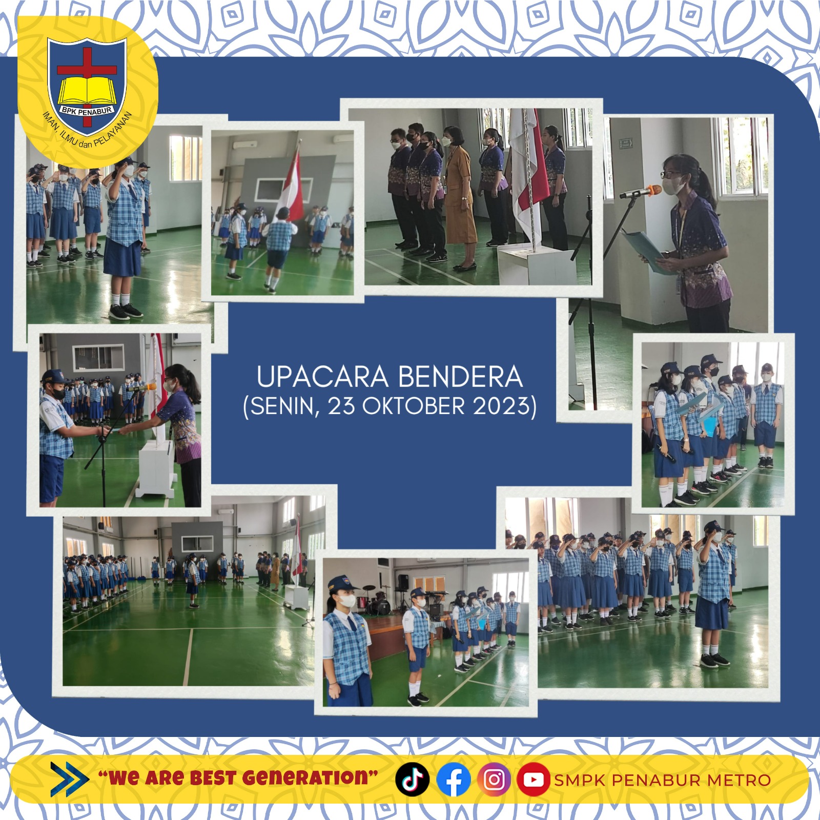 UPACARA BENDERA (SENIN, 23 OKTOBER 2023)