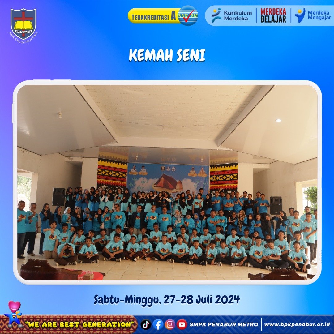 KEMAH SENI (SABTU-MINGGU, 27-28 JULI 2024)