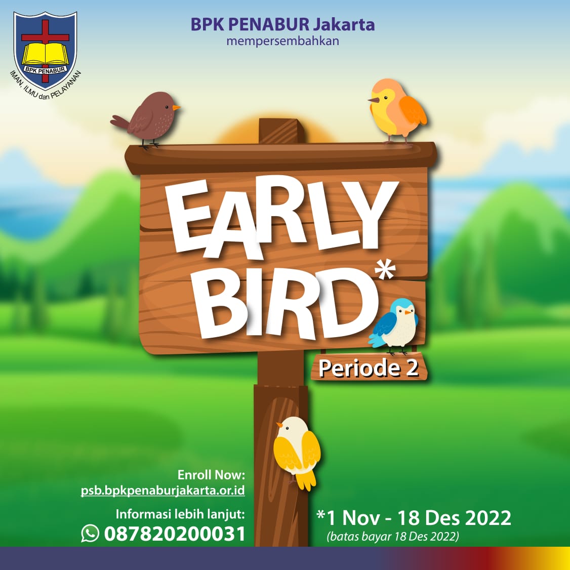 EARLY BIRD - Periode 2