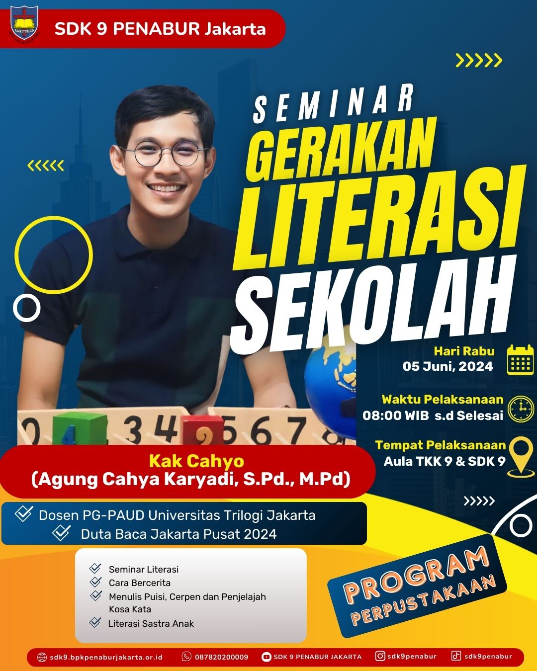 Seminar Gerakan Literasi Sekolah