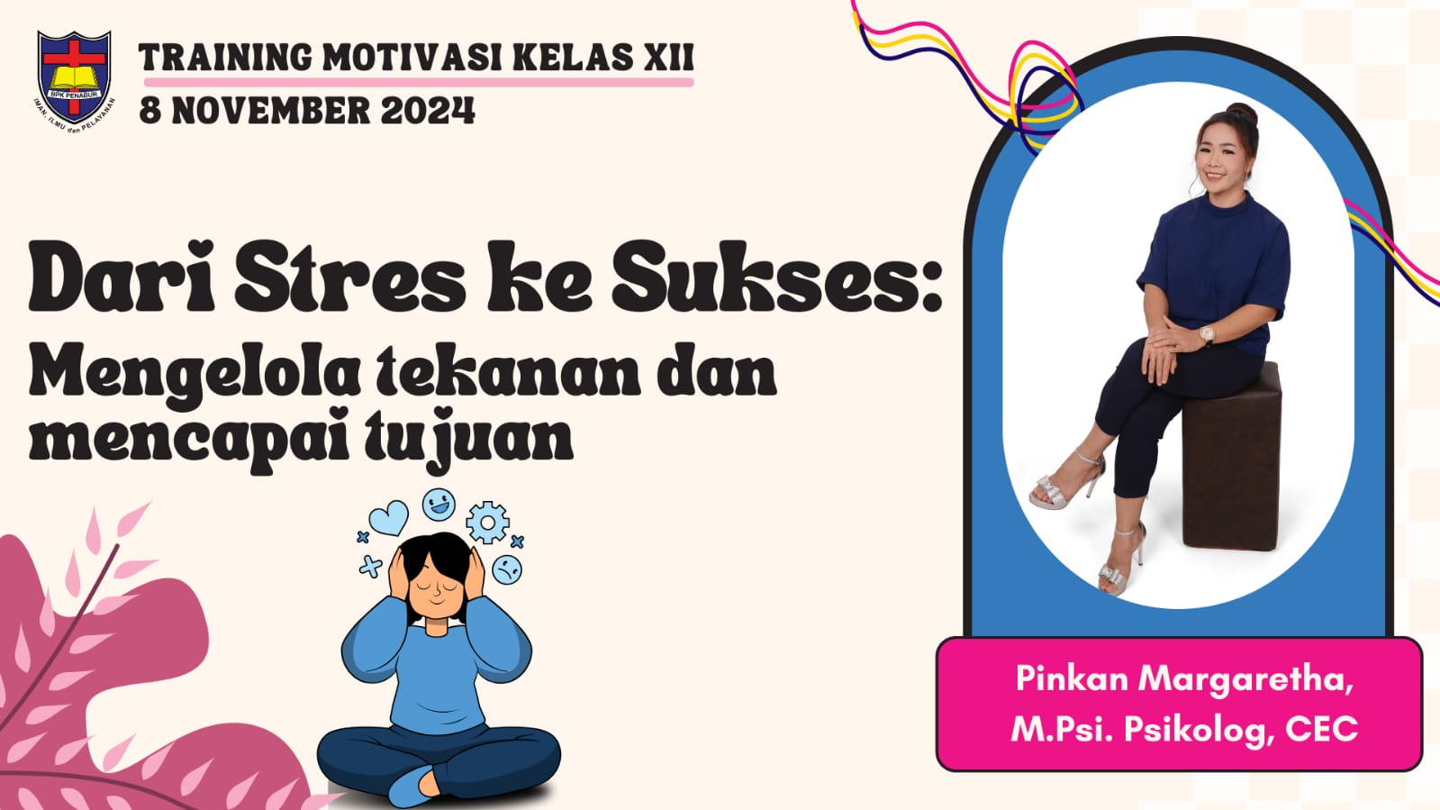 Seminar Motivasi Siswa Kelas XII: Dari Stres ke Sukses