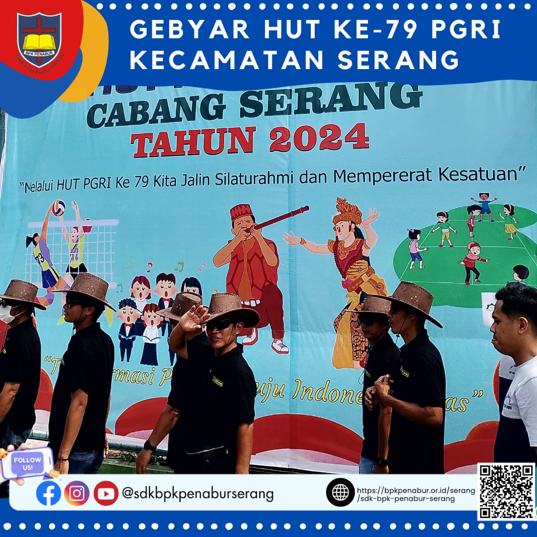 HUT PGRI KECAMATAN SERANG