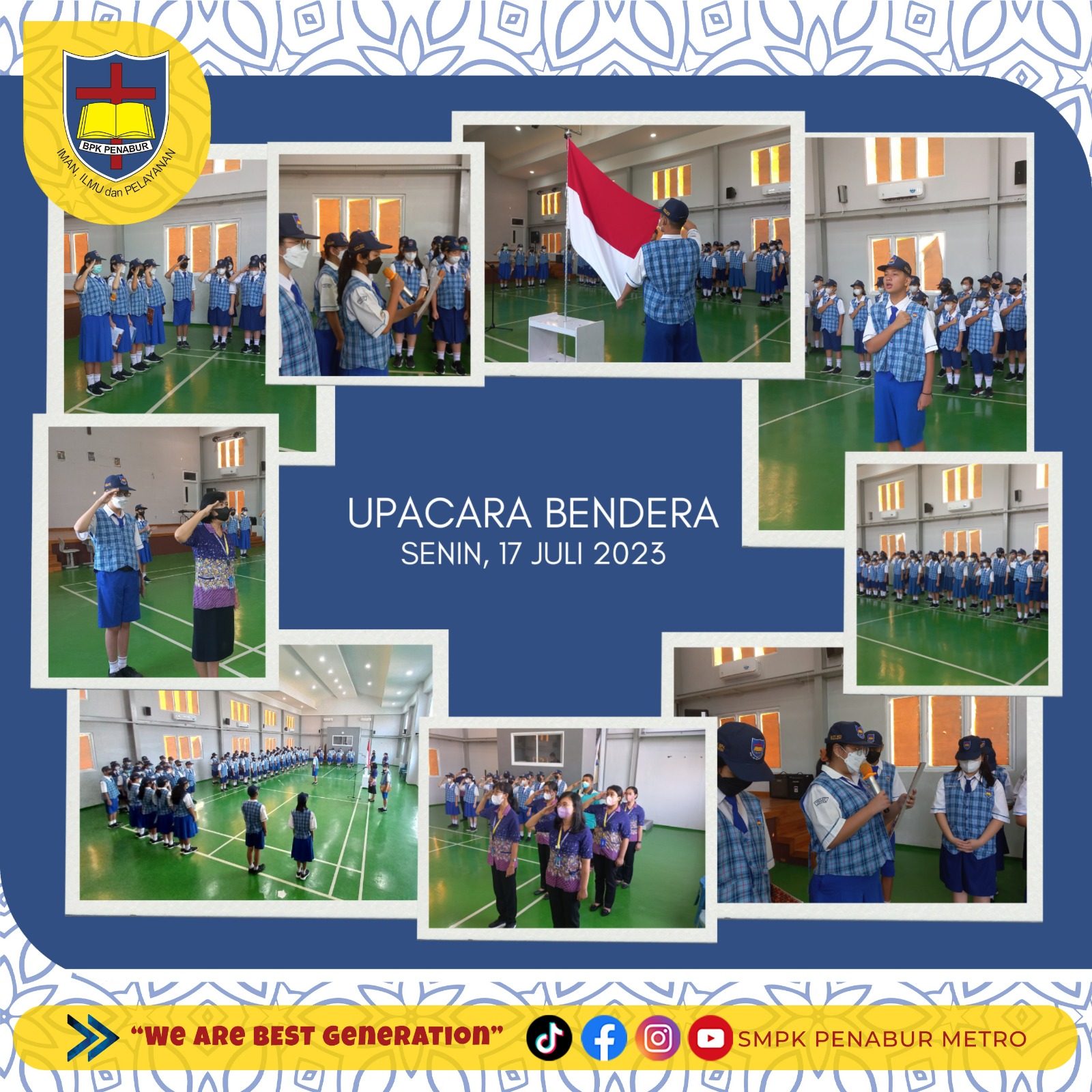 UPACARA BENDERA (SENIN, 17 JULI 2023)