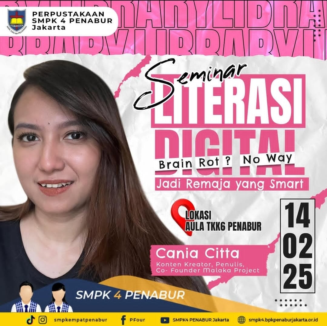 Seminar Literasi Digital : "Brain Rot ? No Way Jadi Remaja yang Smart"