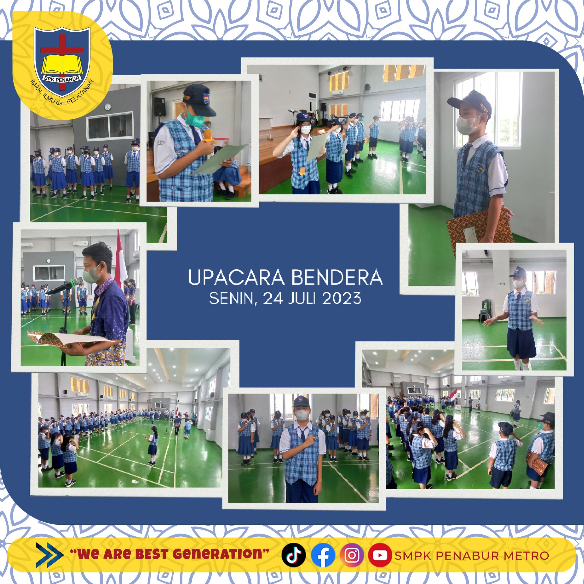 UPACARA BENDERA (SENIN, 24 JULI 2023)