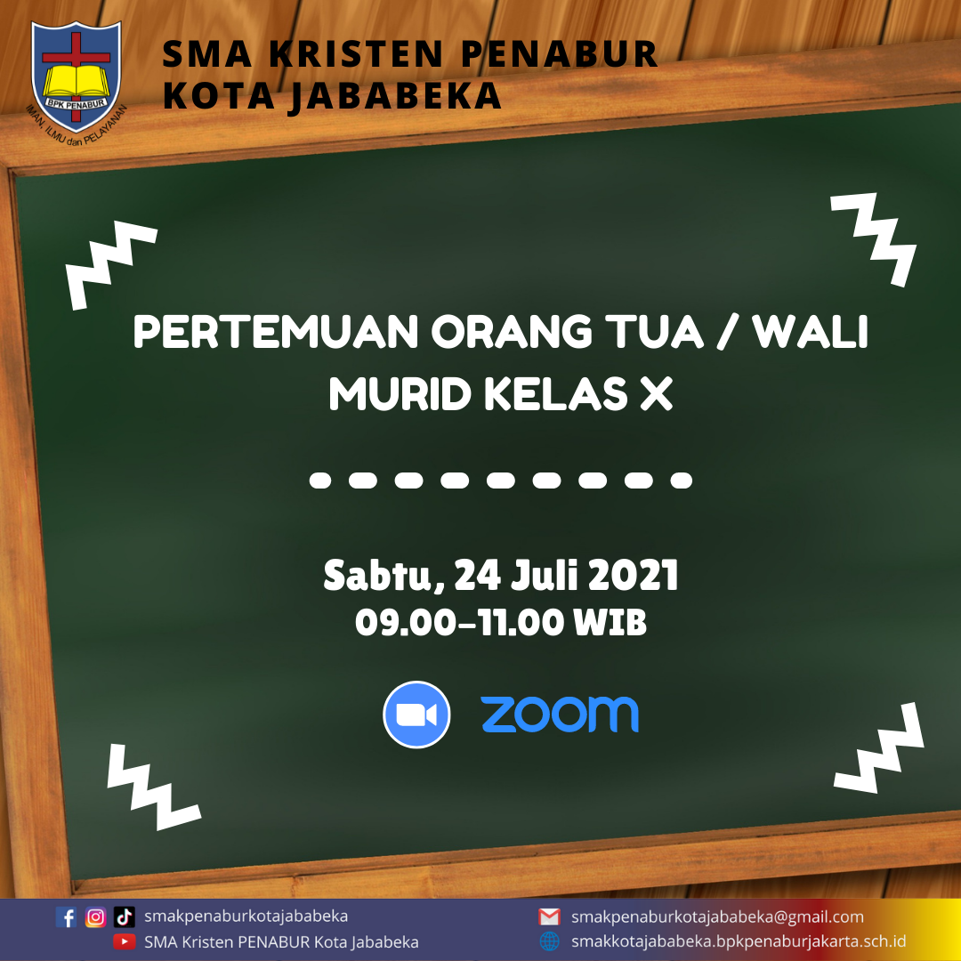 PERTEMUAN ORANG TUA / WALI MURID KELAS X