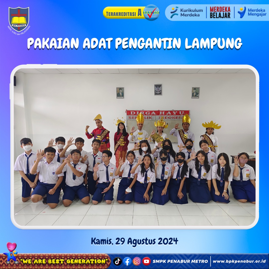 PAKAIAN PENGANTIN ADAT LAMPUNG (KAMIS, 29 AGUSTUS 2024)