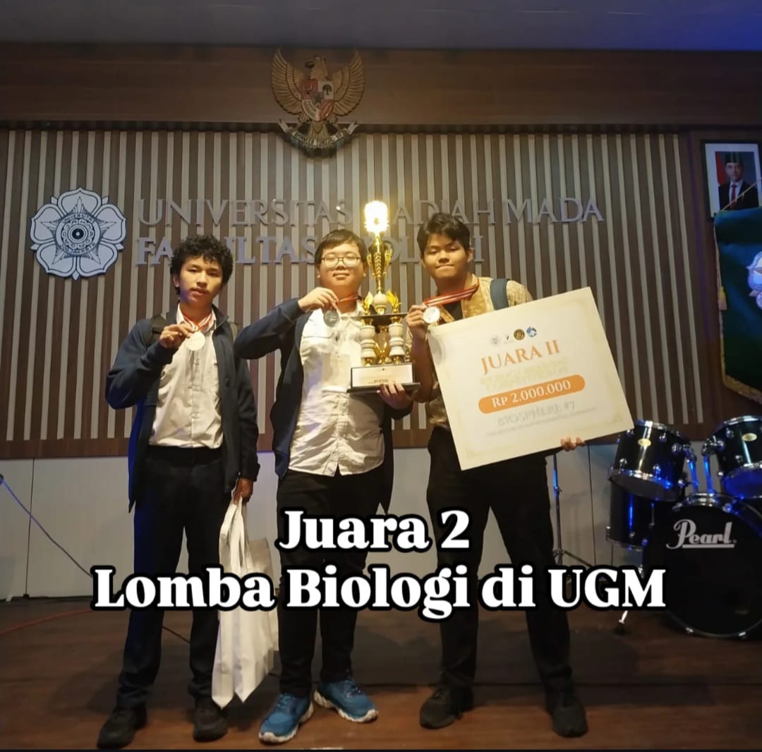 Prestasi Tim Biologi SMAK 1 PENABUR Jakarta di Biology Brainiac Competition di Universitas Gadjah Mada