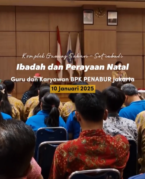 Ibadah dan Perayaan Natal Guru serta Karyawan