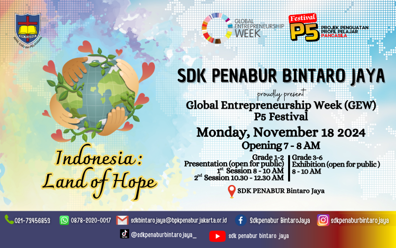 Global Entrepreneurship Week  (GEW), Senin 18 November 2024